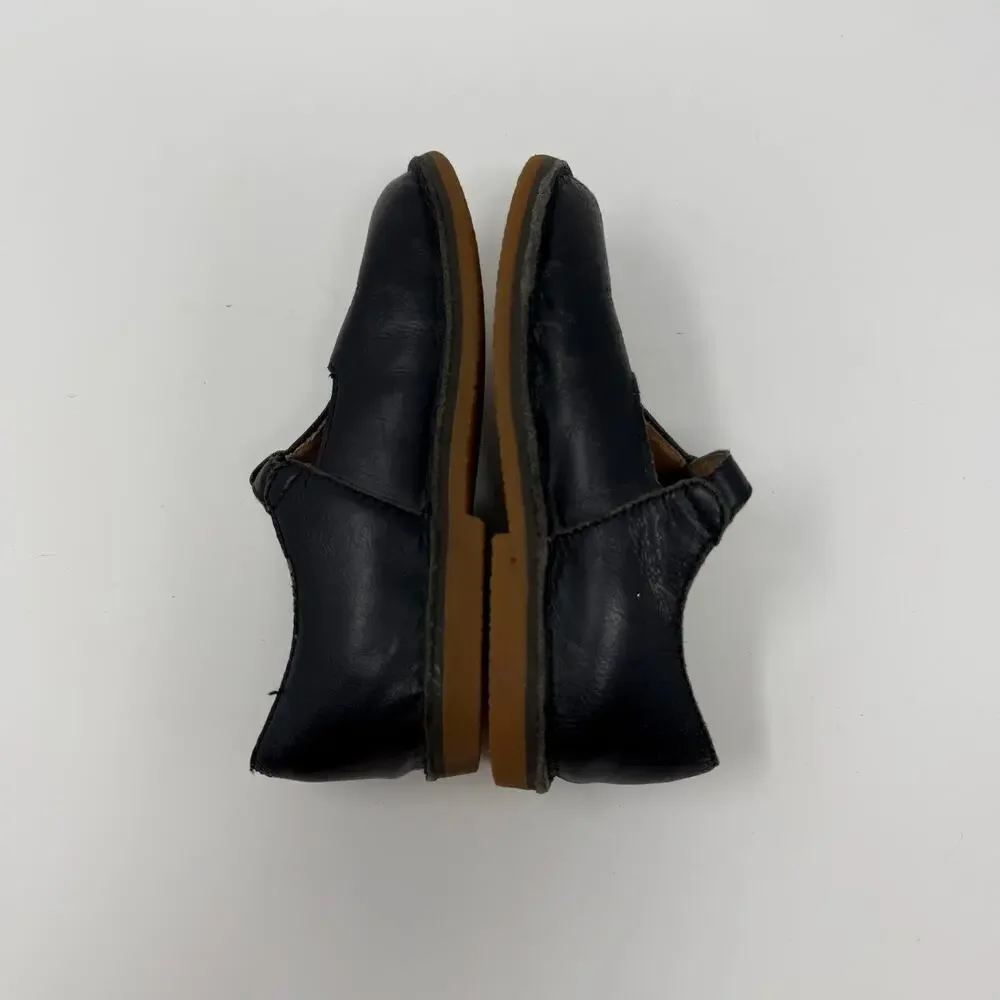 Ralph Lauren Vintage Black Leather Mary Jane Shoes - Toddler 9